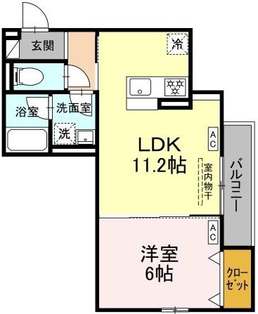 D-asset矢崎町 間取り