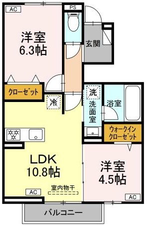 ユーフォリアK 間取り