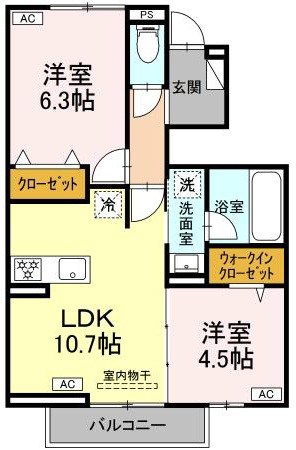 ユーフォリアK 間取り