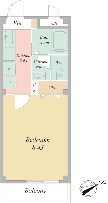 リリ&amp;lsquo;Ｓマンション 間取り図