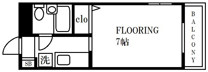 府中ペガサスビル 間取り図