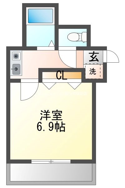 桜プリズム  間取り