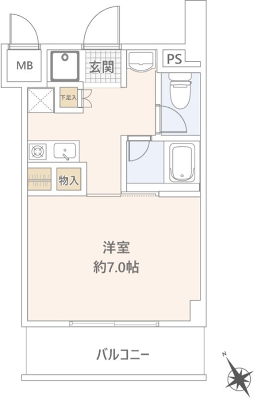 三沢NKマンション 間取り