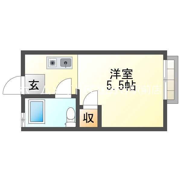 田中アパート  間取り図
