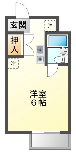 アメニティコウヤマ第6ガーデン  間取り図