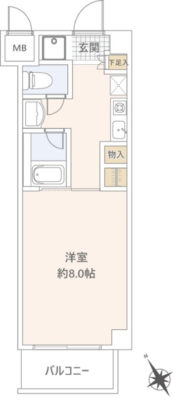 三沢NKマンション 間取り