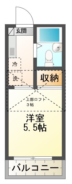 第１２クリスタルハイツ 間取り図