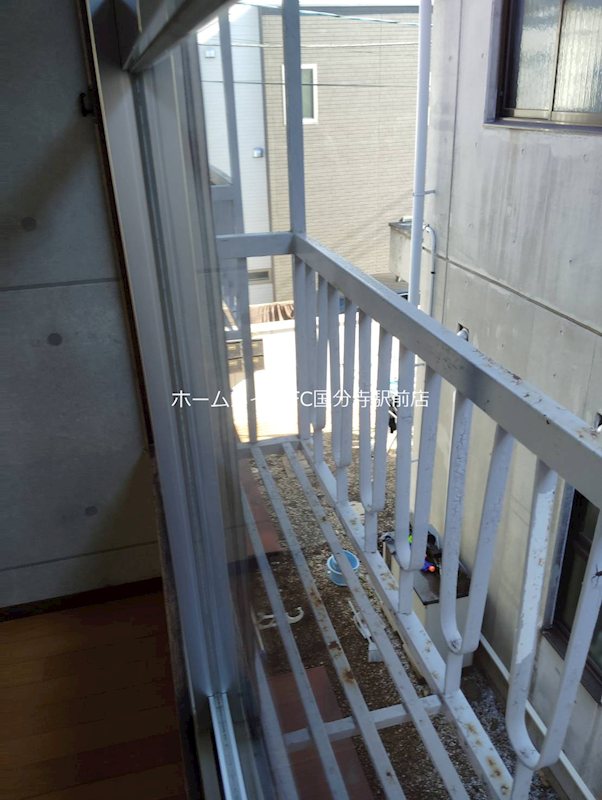 田中アパート  ベランダ