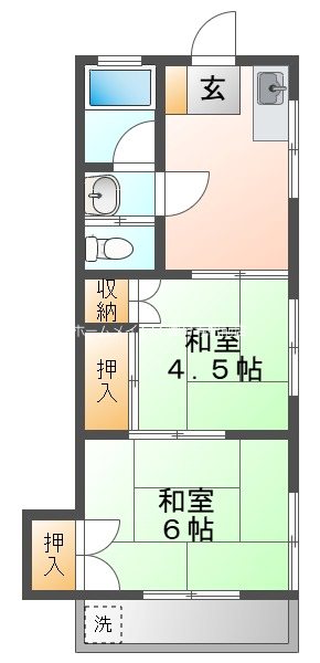 国分寺ハイメント 間取り