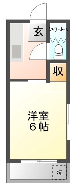 上原コーポラス 間取り図