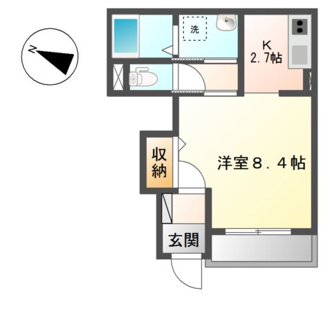 ソレイユ　エステート 間取り図