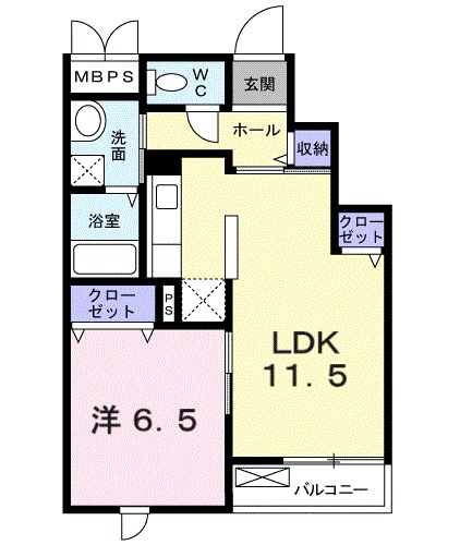 リヤン 間取り図