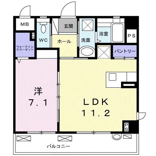 ボルダーズ 間取り図
