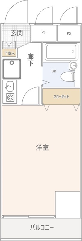 リベｰル国分寺 間取り図