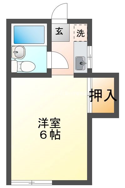 ホワイトコート  間取り図