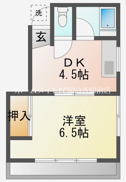 セブンハイム 間取り図