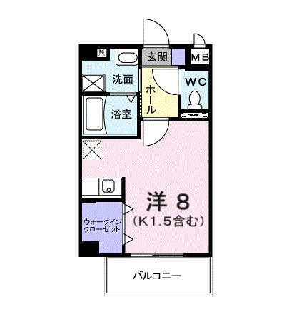 セレッソ国分寺 間取り図