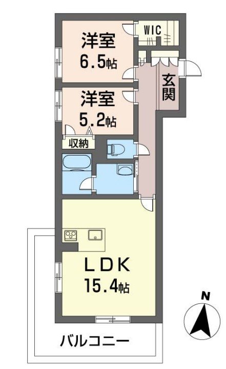 グラン　アルブル 間取り図
