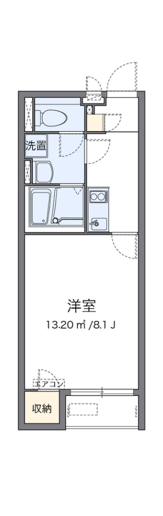 クレイノガーデンハイツＷＡＤＡ 間取り