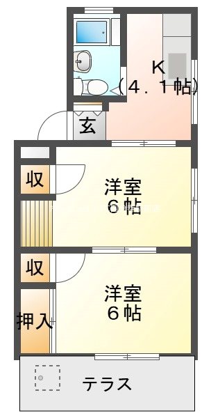 藤村コーポ 間取り
