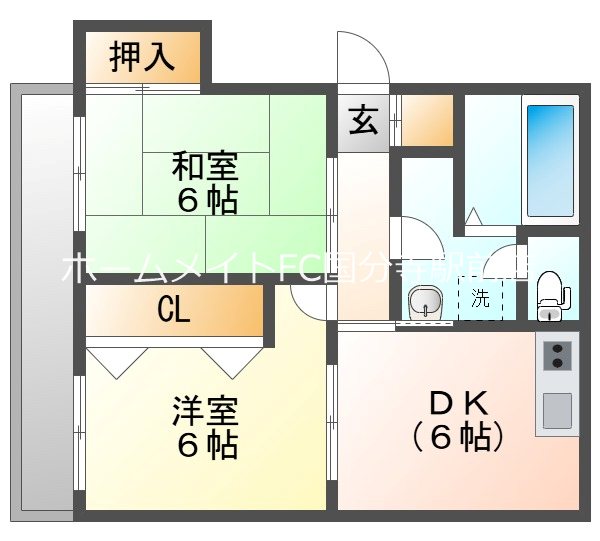 パークサイドハイツ 間取り