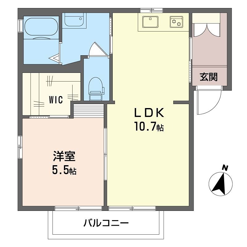 ルミエールみなみ野 間取り