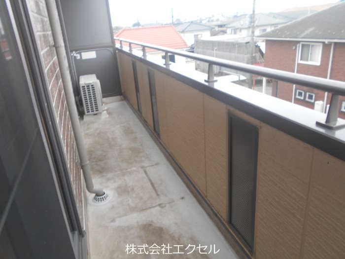 リビングタウン三ツ木C ベランダ
