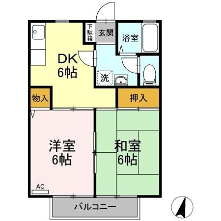 グレイスパル1 間取り