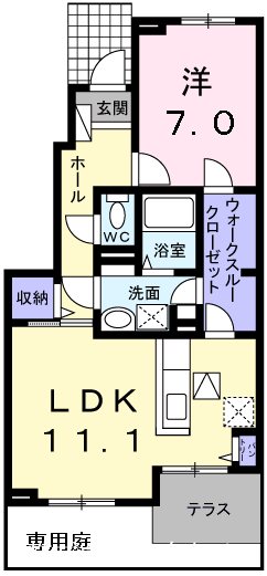グランソレイユ 間取り