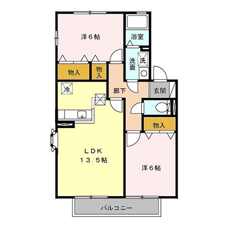 エスポワールイノウエ2 間取り