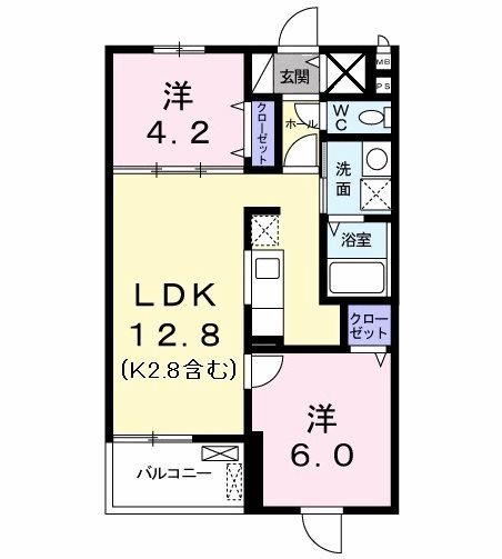ベルプレーヌ 間取り