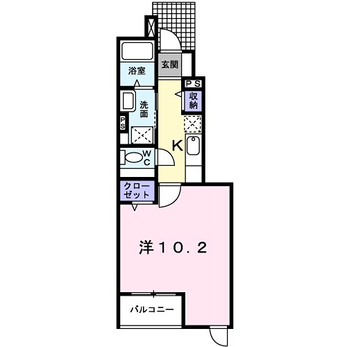 ラリーヴァメゾン久米川 間取り