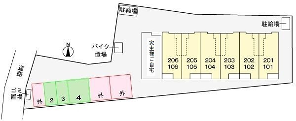 ラリーヴァメゾン久米川 駐車場