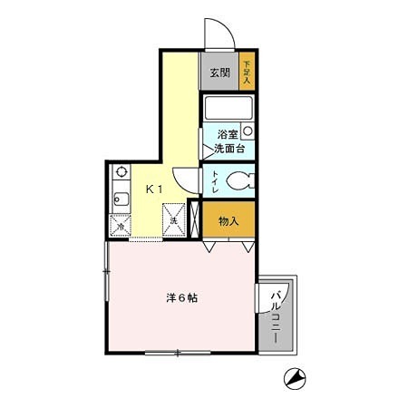 エクレール橋本 間取り