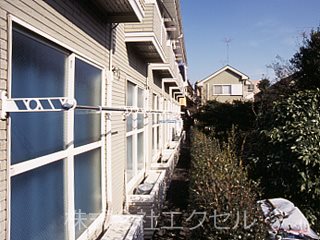 レオパレスグリーンヒルズ上水本町 ベランダ