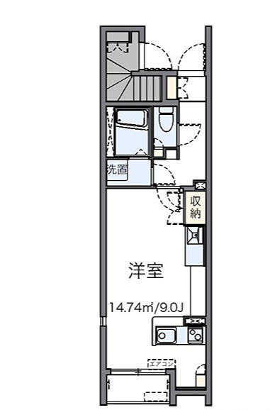 レオネクストミント 間取り
