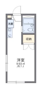 レオパレスアムール2 間取り