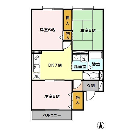 グリーングラス 間取り