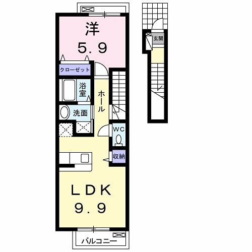 エスポワール３ 間取り