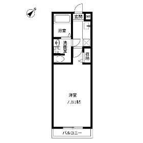 東京都立川市砂川町８丁目 間取り