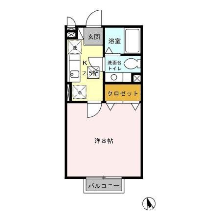ＳＴ北野 間取り