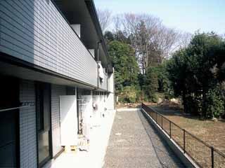 レオパレスビューフレア ベランダ