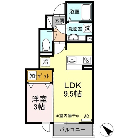 クレール多摩 間取り