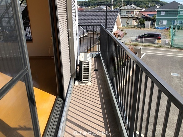 久保田アパート ベランダ