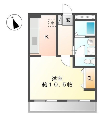 コーポラス小峰 間取り