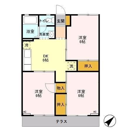 サンパレストミタ 間取り