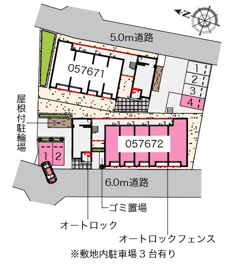 クレイノＫＥＥＰＮＥＸＴ5 駐車場