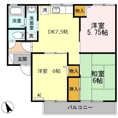 エステートＭＦ1 間取り
