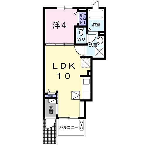プレシャス１９ 間取り