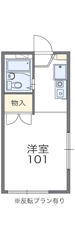 レオパレスアムール1 間取り